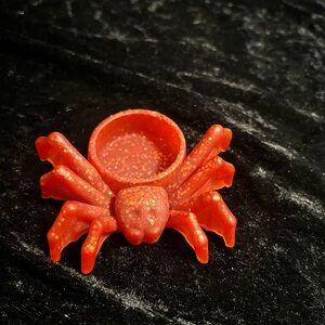 CANDY APPLE -  Custom Handmade Spider Candleholders